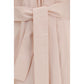 Multicolor Polyester Long Dress