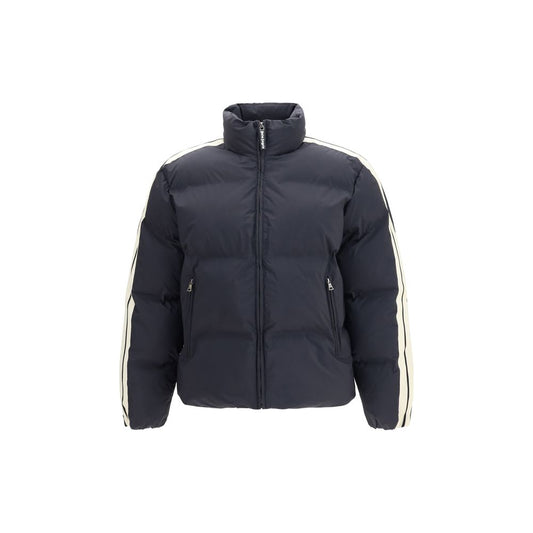 Black Polyamide Full-Length Jacket