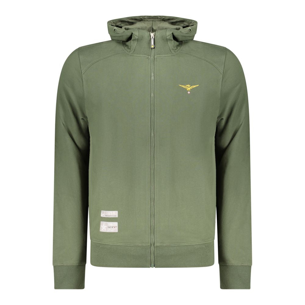 Blue Cotton Mens Hoodie