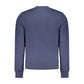 Blue Cotton Men's Sweatshirt