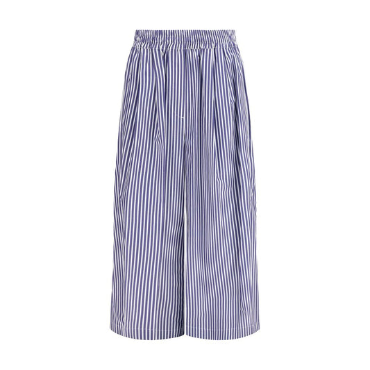 Blue Cotton Pants