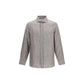 Beige Linen Dress Shirt
