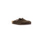Brown Suede Leather Slippers