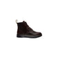 Brown Leather Athletic Sneakers