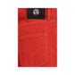 Multicolor Cotton Straight-Leg Jeans