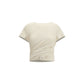 Beige Cotton T-Shirt