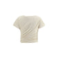 Beige Cotton T-Shirt
