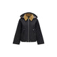 Black Polyester Shell Jacket