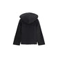 Black Polyester Shell Jacket