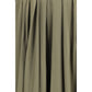 Bicolor Polyester Long Dress