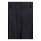 Black Cotton Casual Pants