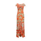 Multicolor Polyamide Casual Dress