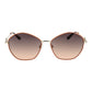 Gold Metal & Plastic Sunglasses