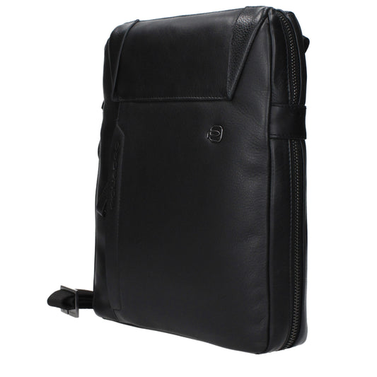 Black Leather Crossbody Bag