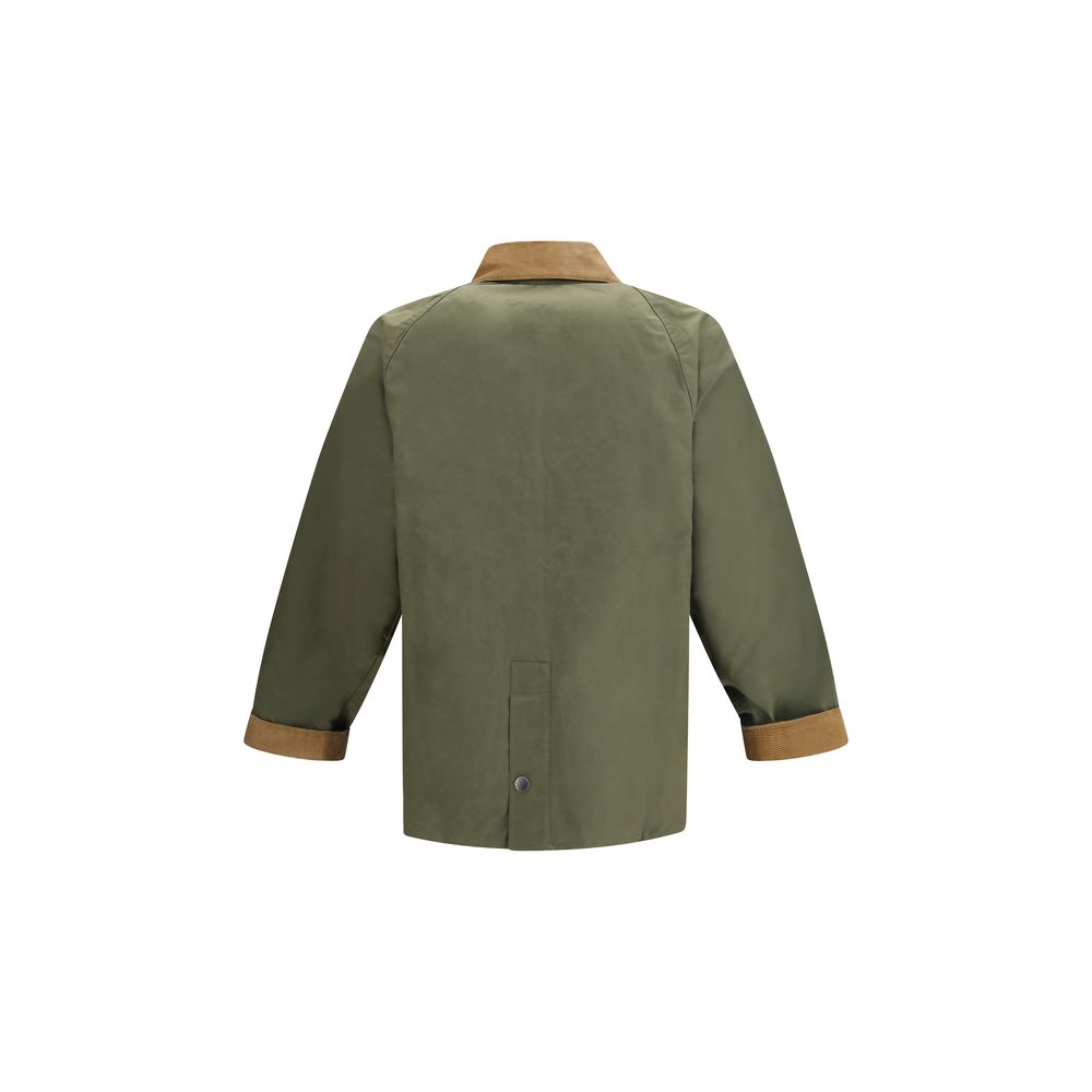 Bicolor Cotton Coat