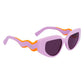 Multicolor Injected Sunglasses