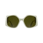 White Injected Sunglasses