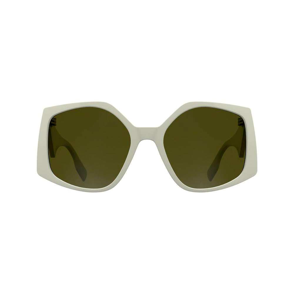 White Injected Sunglasses