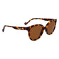 Brown Injected Sunglasses