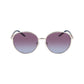 Gray Metal Sunglasses