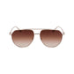 Gold Metal Sunglasses