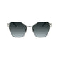 Gray Metal Sunglasses