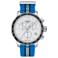 Blue Nylon Sport Watch