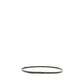 Brown Calf Leather Bos Taurus Thin Belt