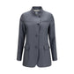 Gray Linen Coat