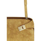 Beige Calf Leather Bos Taurus Clutch Bag