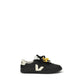 Black Calf Leather Bos Taurus Low Top Sneakers