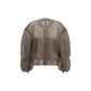 Gray Nylon Bomber