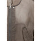 Gray Nylon Bomber