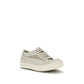 Beige Calf Leather Bos Taurus Low Top Sneakers