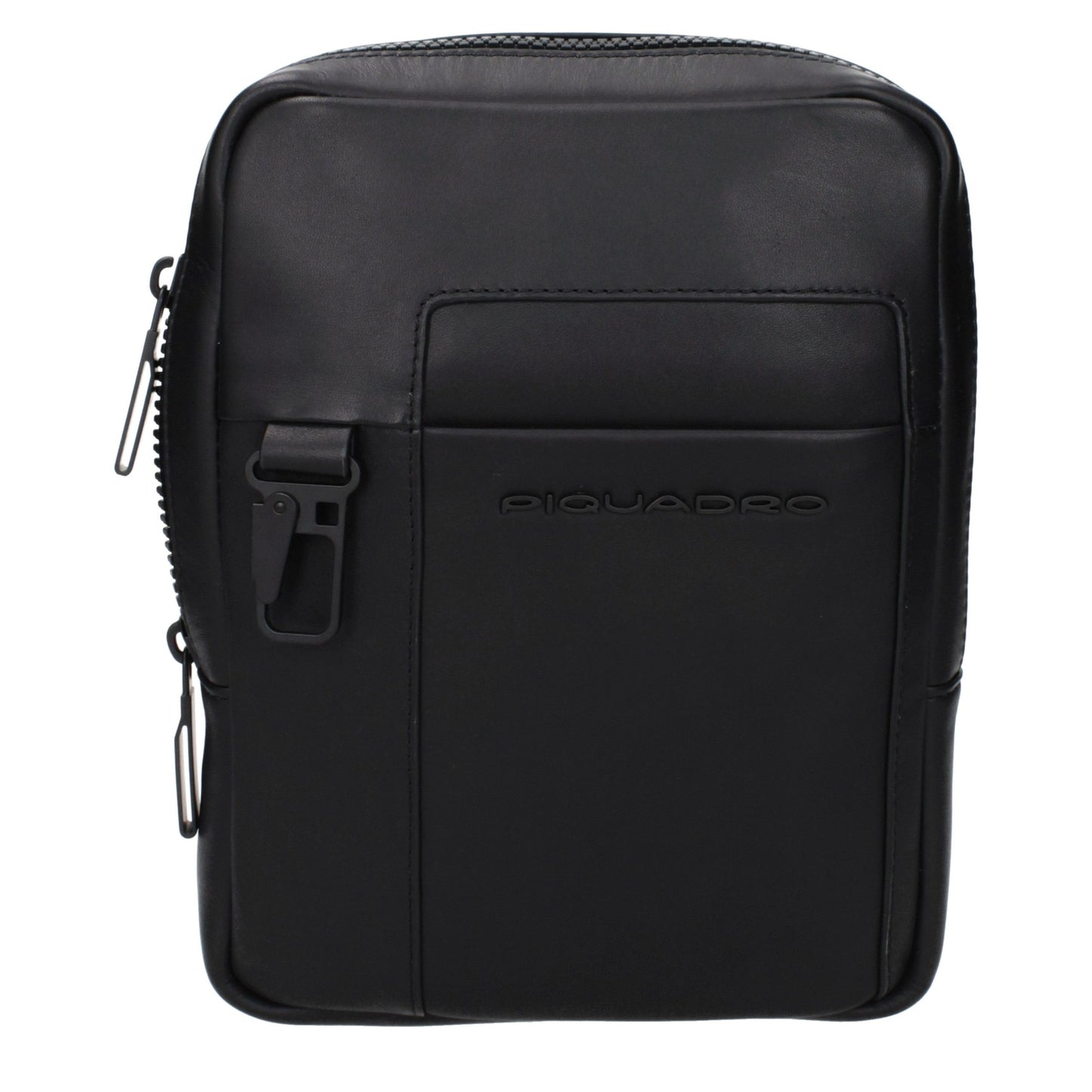 Black Leather Crossbody Bag