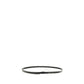 Black Calf Leather Bos Taurus Thin Belt
