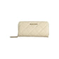 Beige Polyurethane Women's Wallet