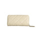Beige Polyurethane Women's Wallet