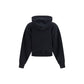 Black Cotton Sweatshirt