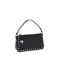 Black Calf Leather Bos Taurus Shoulder Bag