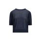 Blue Cotton Sweatshirt
