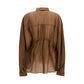 Brown Lyocell Shirt