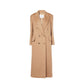 Brown Virgin Wool Coat