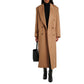 Brown Virgin Wool Coat