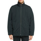 Black Cotton Full-Length Jacket