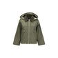 Bicolor Cotton Rain Coat
