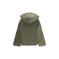 Bicolor Cotton Rain Coat
