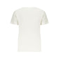 White Cotton Womens T-Shirt