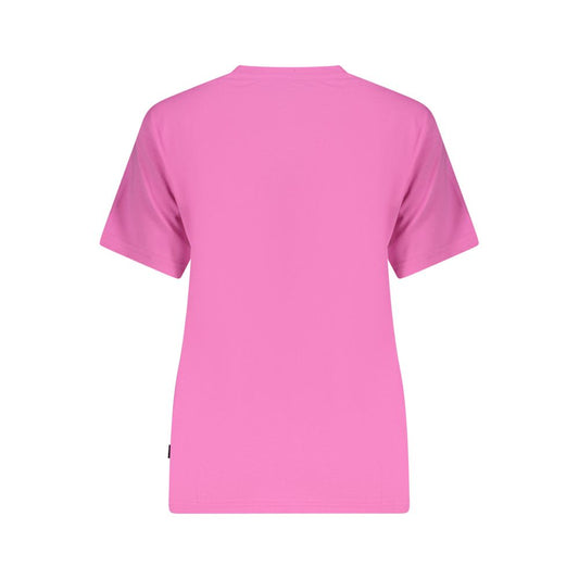 Pink Cotton Women's T-Shirt
