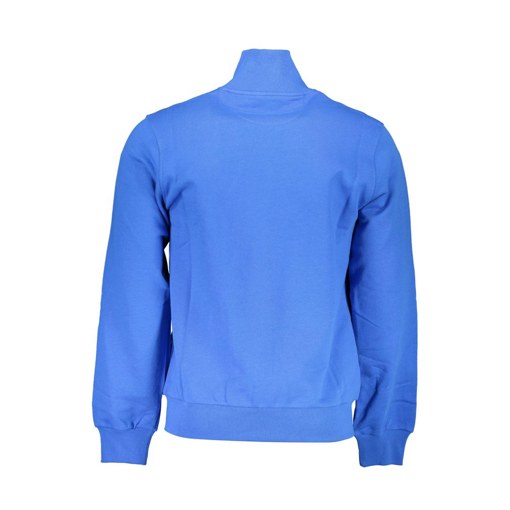 Blue Cotton Men's Sweatshirt
